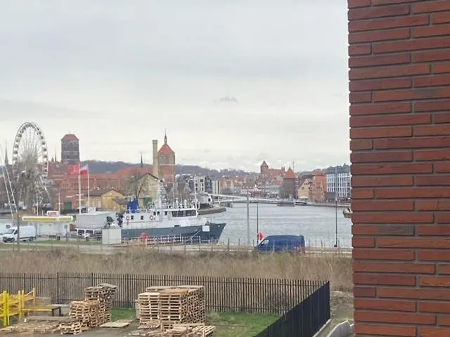 Apartament Nad Motlawa Z Widokiem Gdańsk Lägenhet